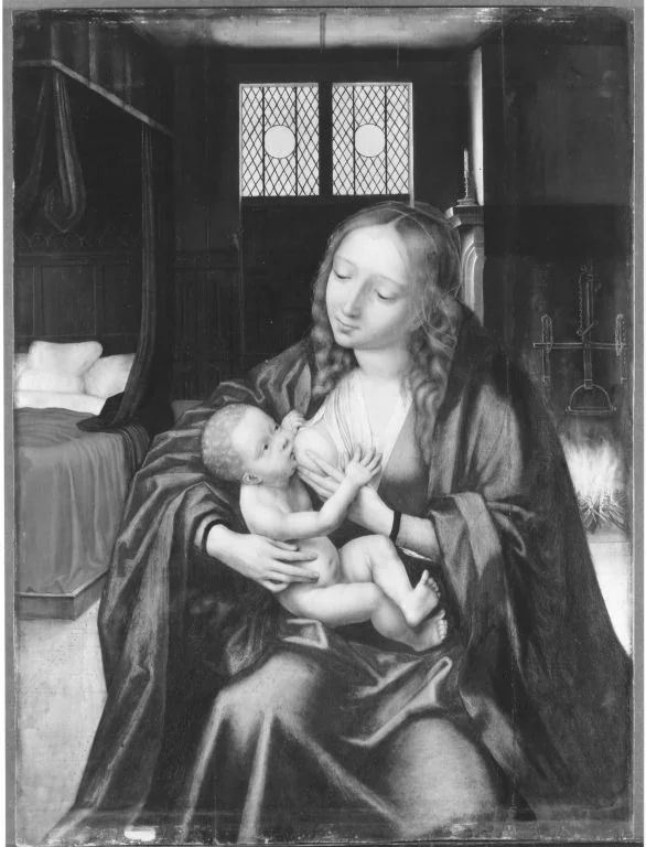 Maria mit Kind (Kopie nach einem verlorenen Original) (Kopie nach), detail