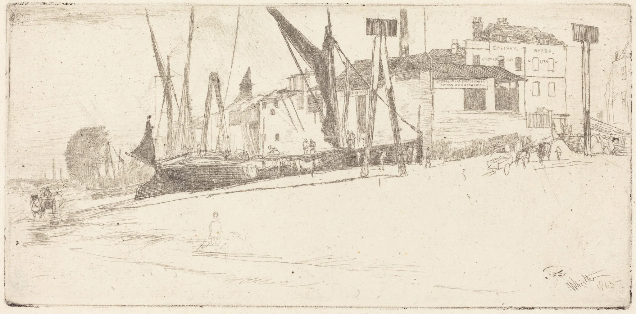 Chelsea Wharf, detail