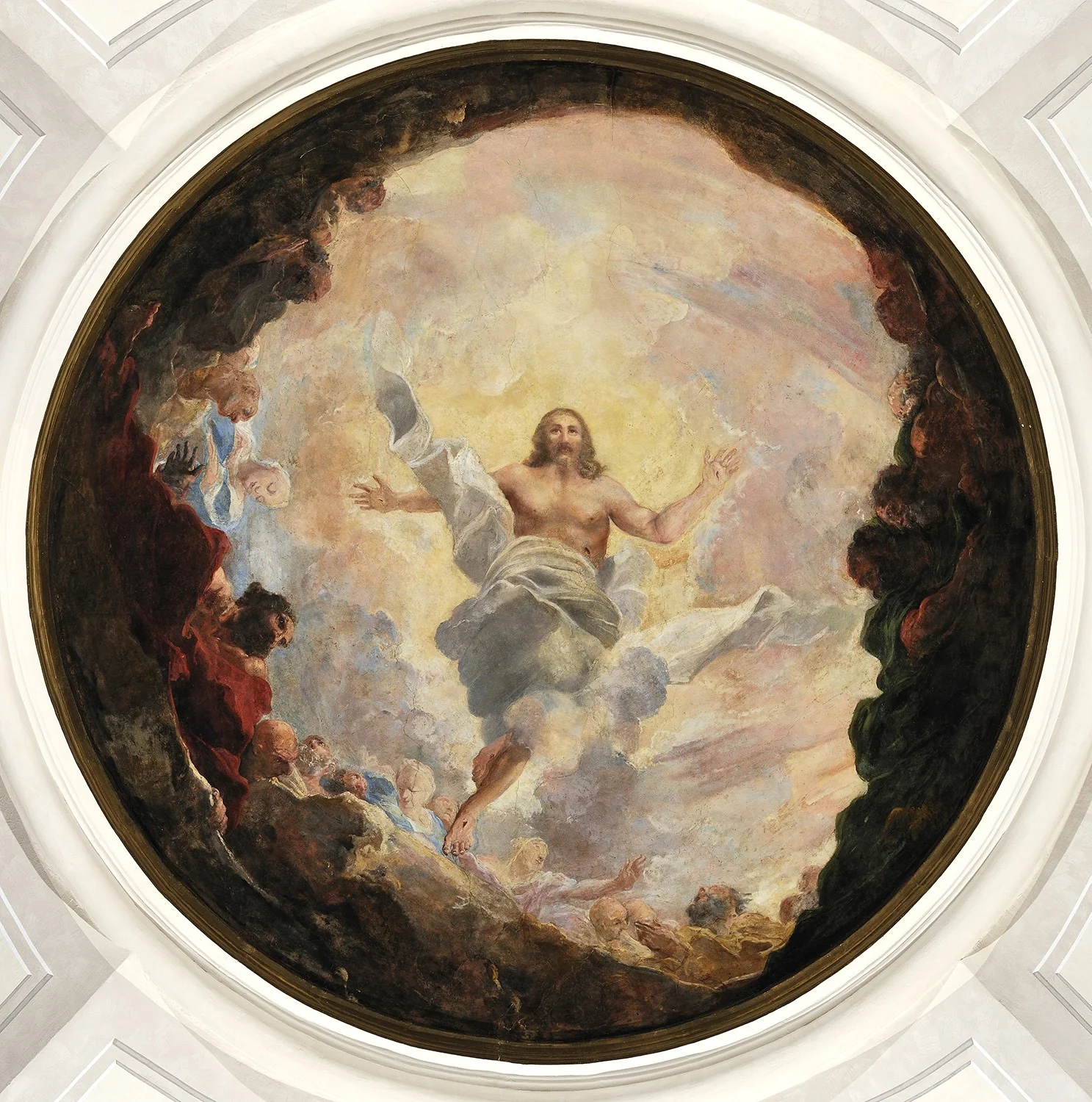 L'Ascension du Christ, detail