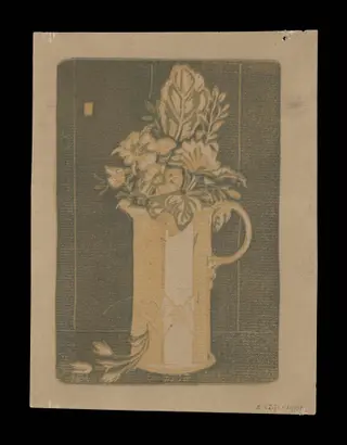 Flowers in a Jug, by James Guthrie, 1928