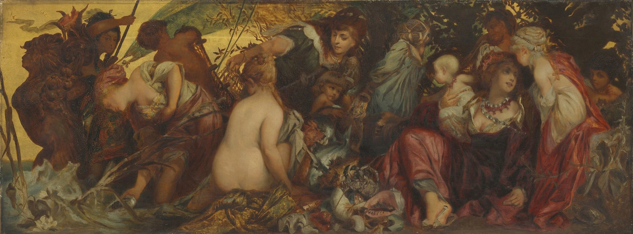 Treasures of the Sea, detail