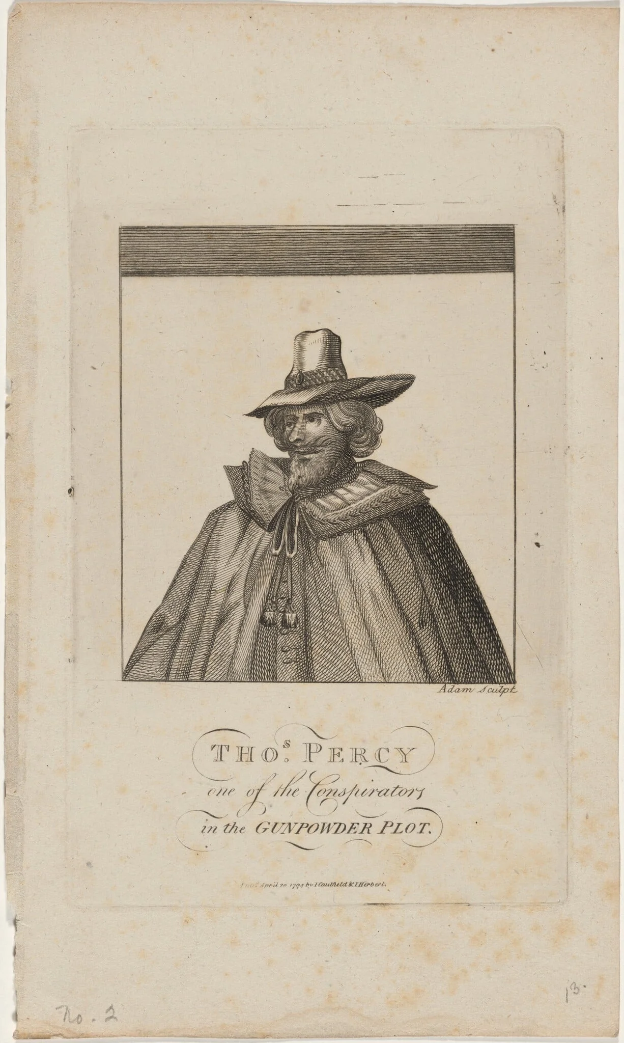 Thomas Percy, detail