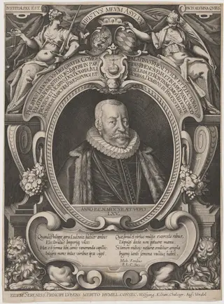 Philip Louis, Count Palatine, by Wolfgang Kilian, ink, 1612
