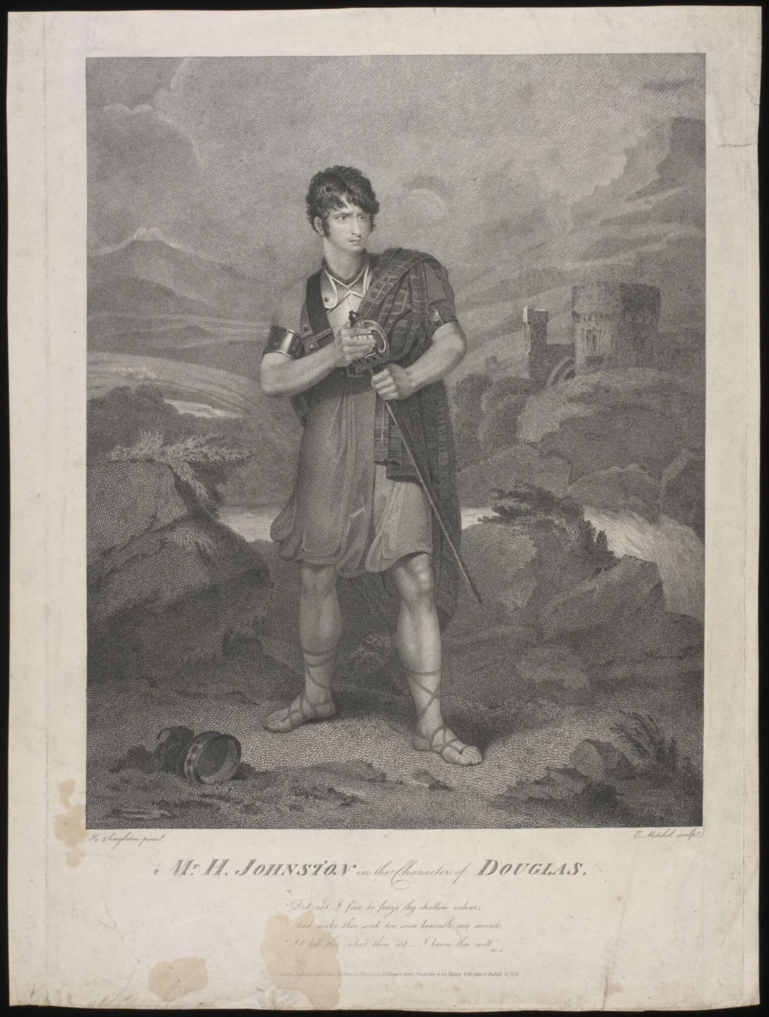 H Beard Print Collection, detail