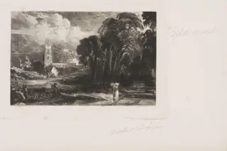 Stoke by Neyland, by John Constable