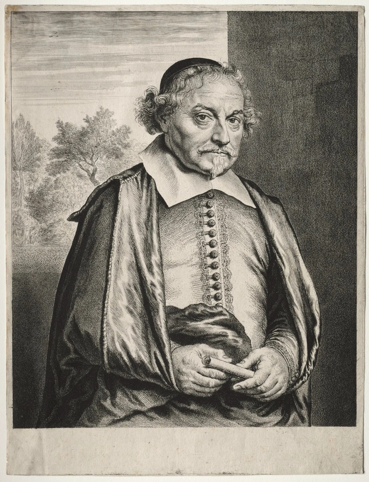 Justus Vondel, detail
