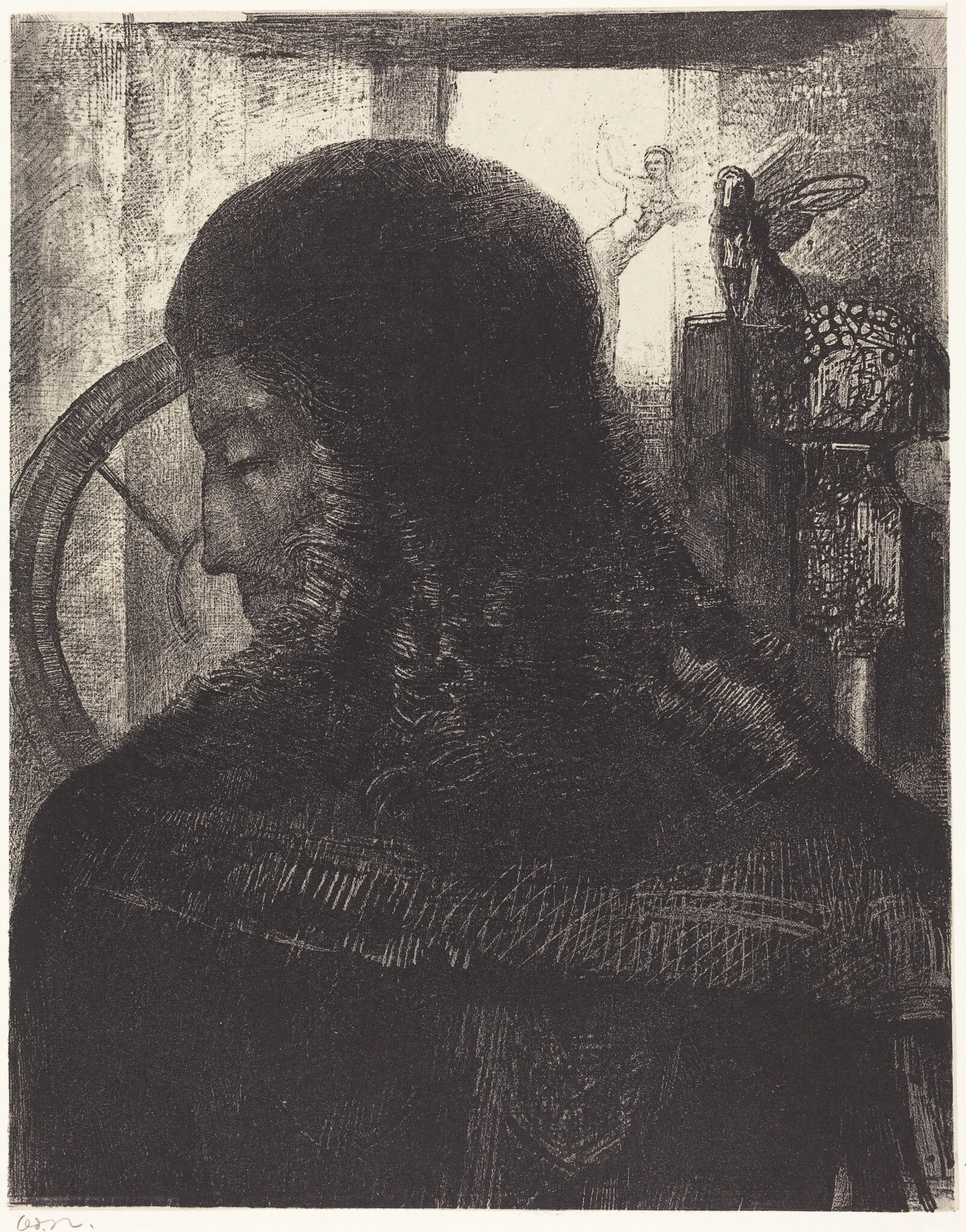 Vieux Chevalier (Old Knight), detail