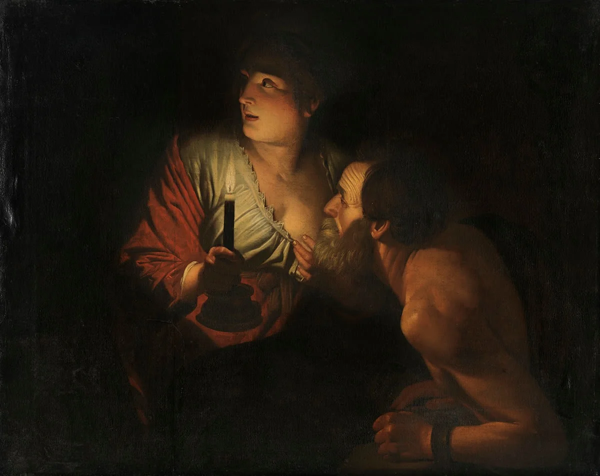 Cimon und Pero (nach), detail
