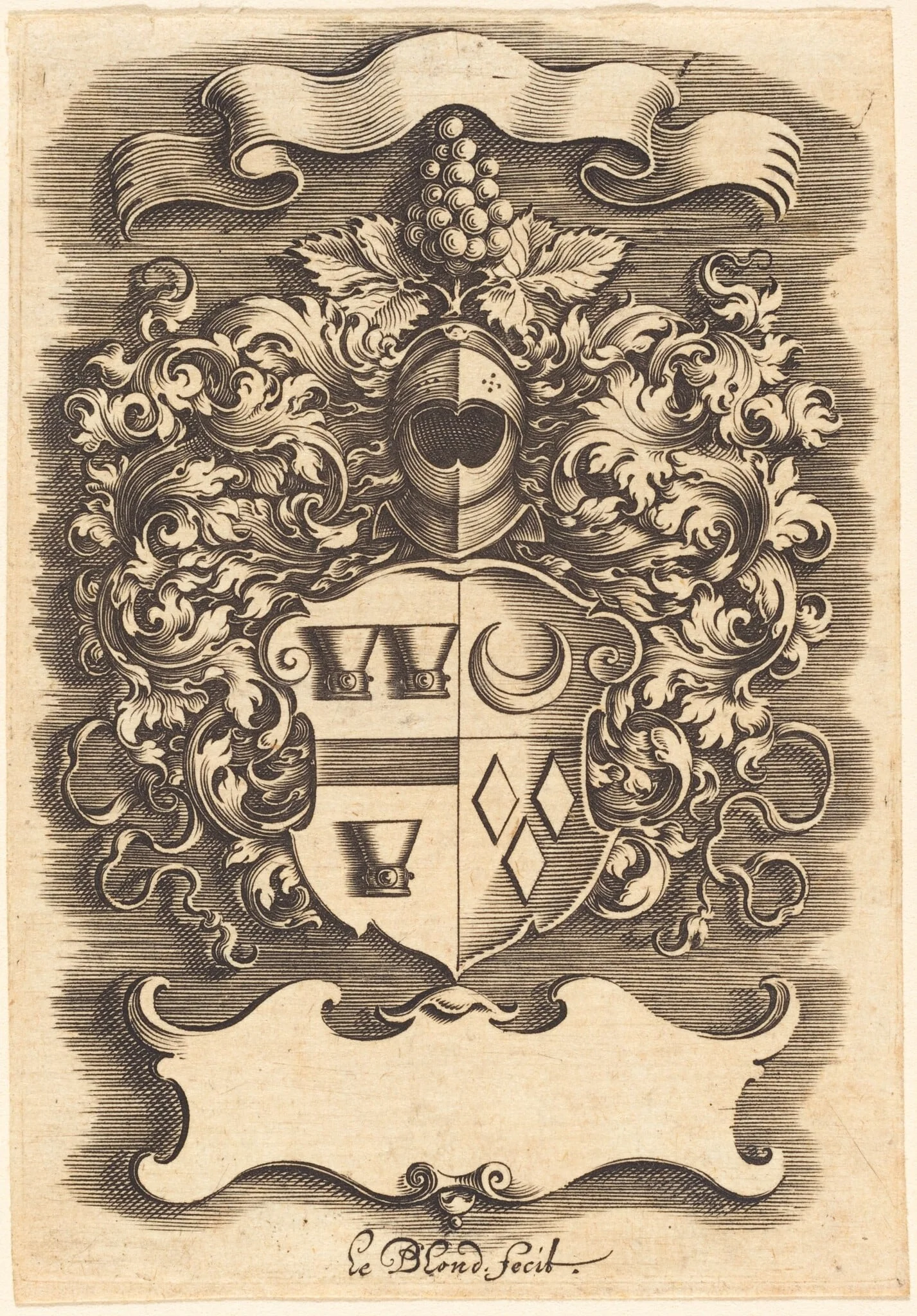 Crest, detail