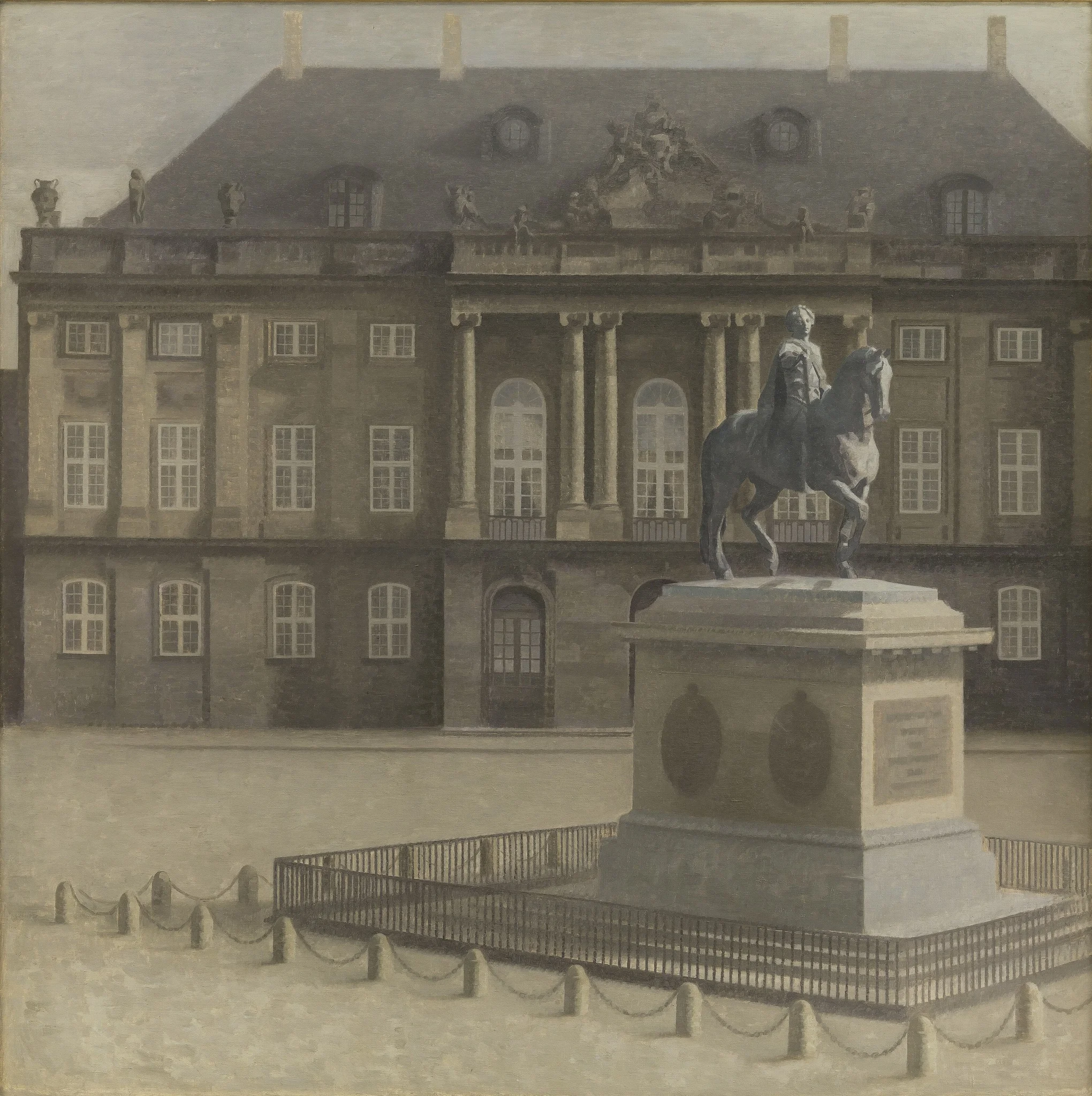 Amalienborg Square, Copenhagen, detail