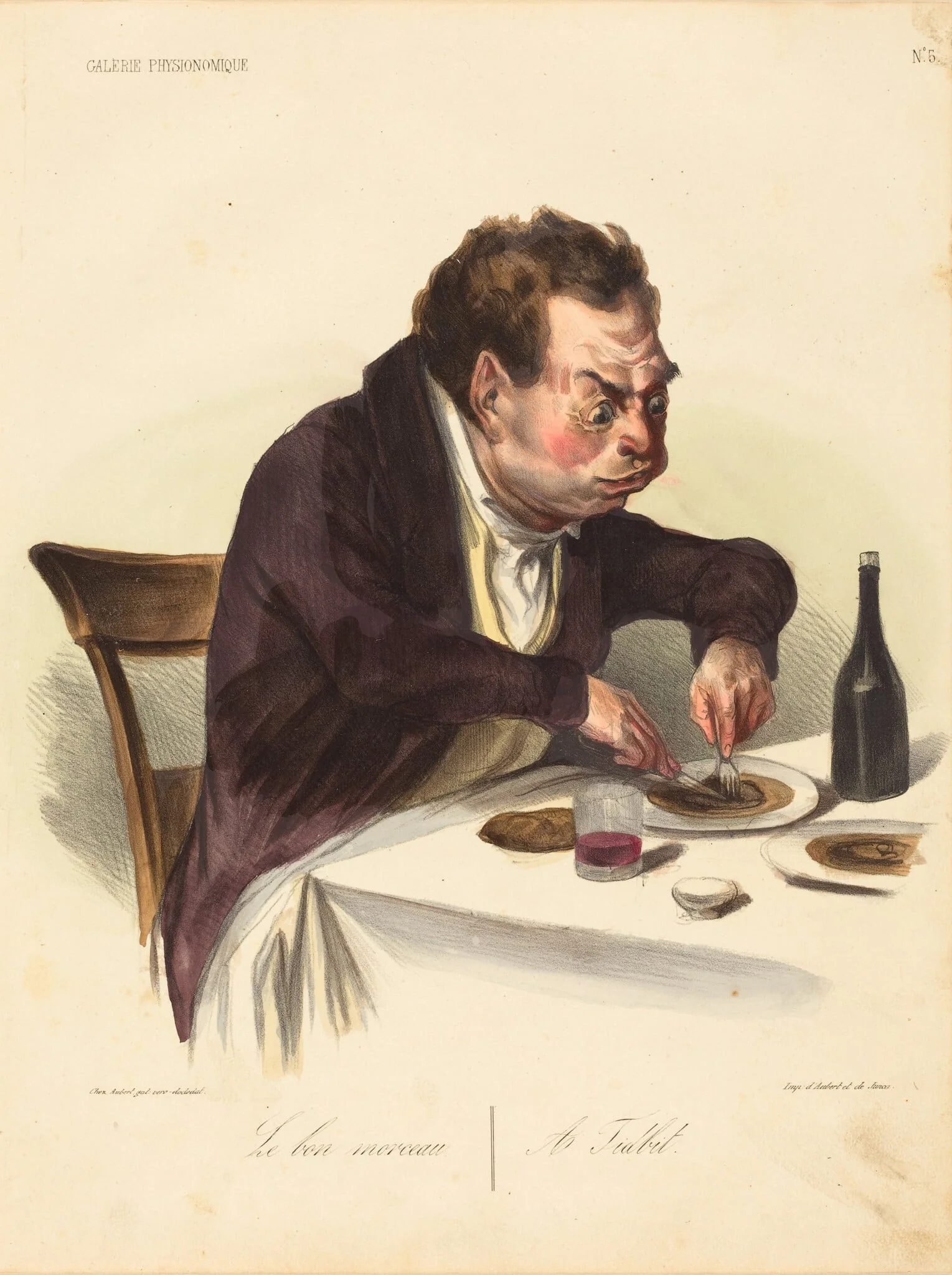 Le bon morceau, detail