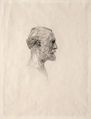 Antonin Proust, by Auguste Rodin, 1885