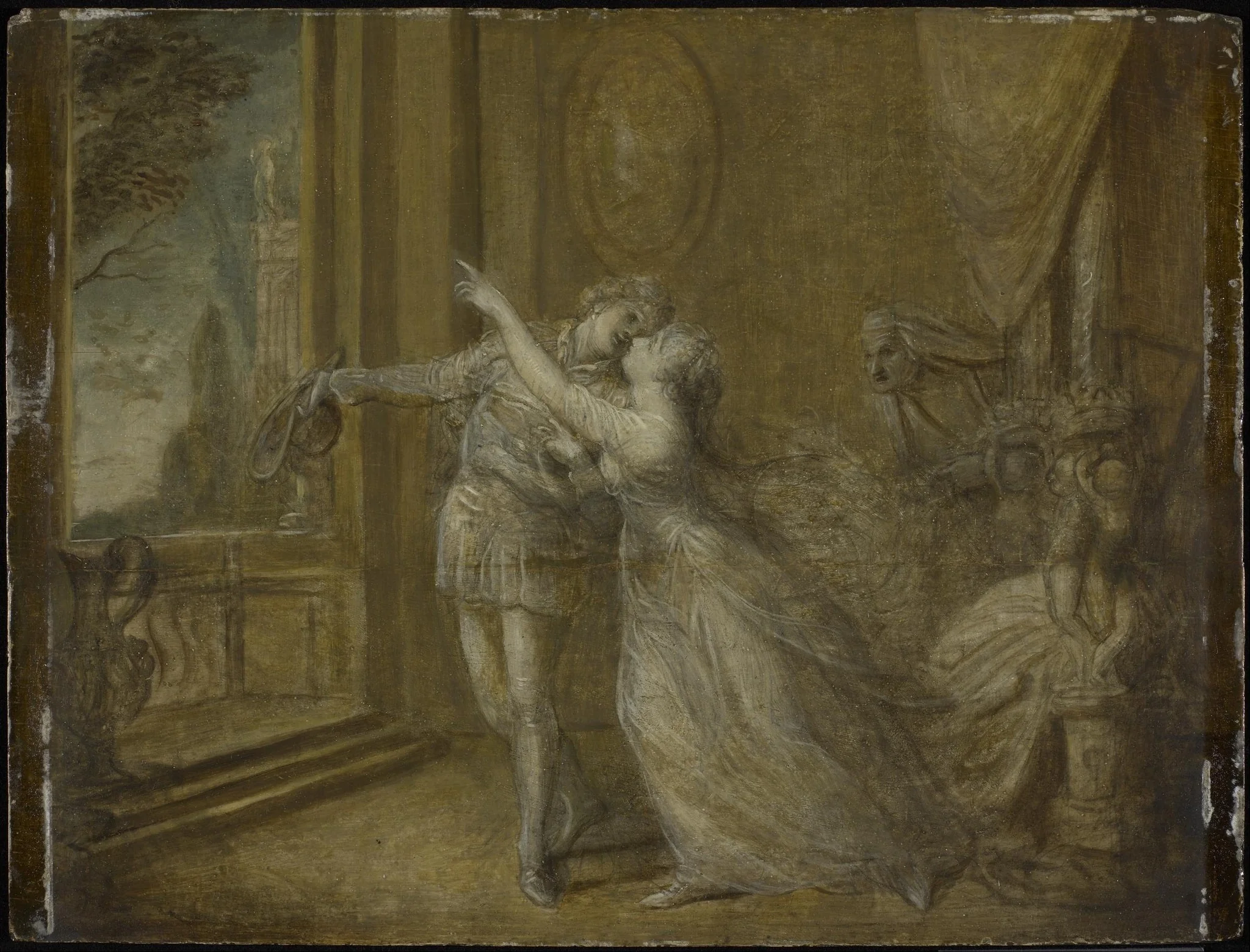 Hero and Leander, detail