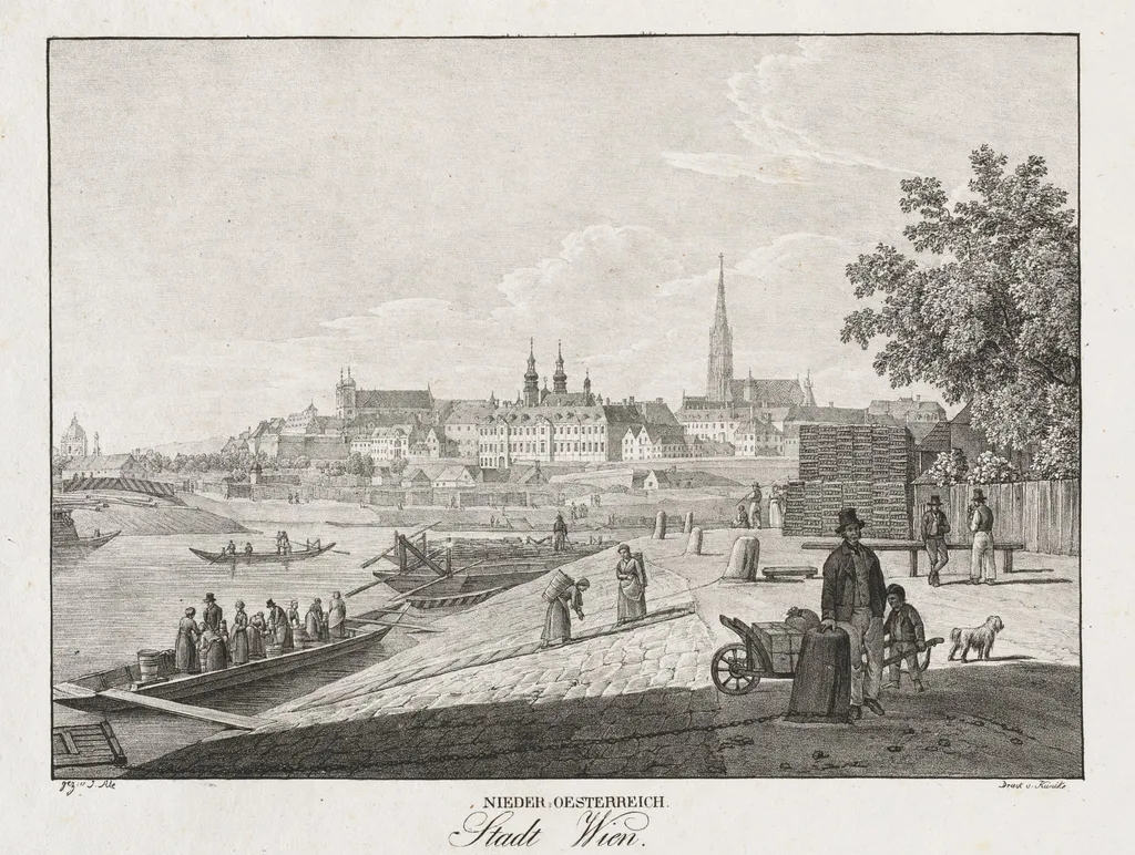 Nieder-oesterreich, Stadt Wien, by Jakob Alt, 1839