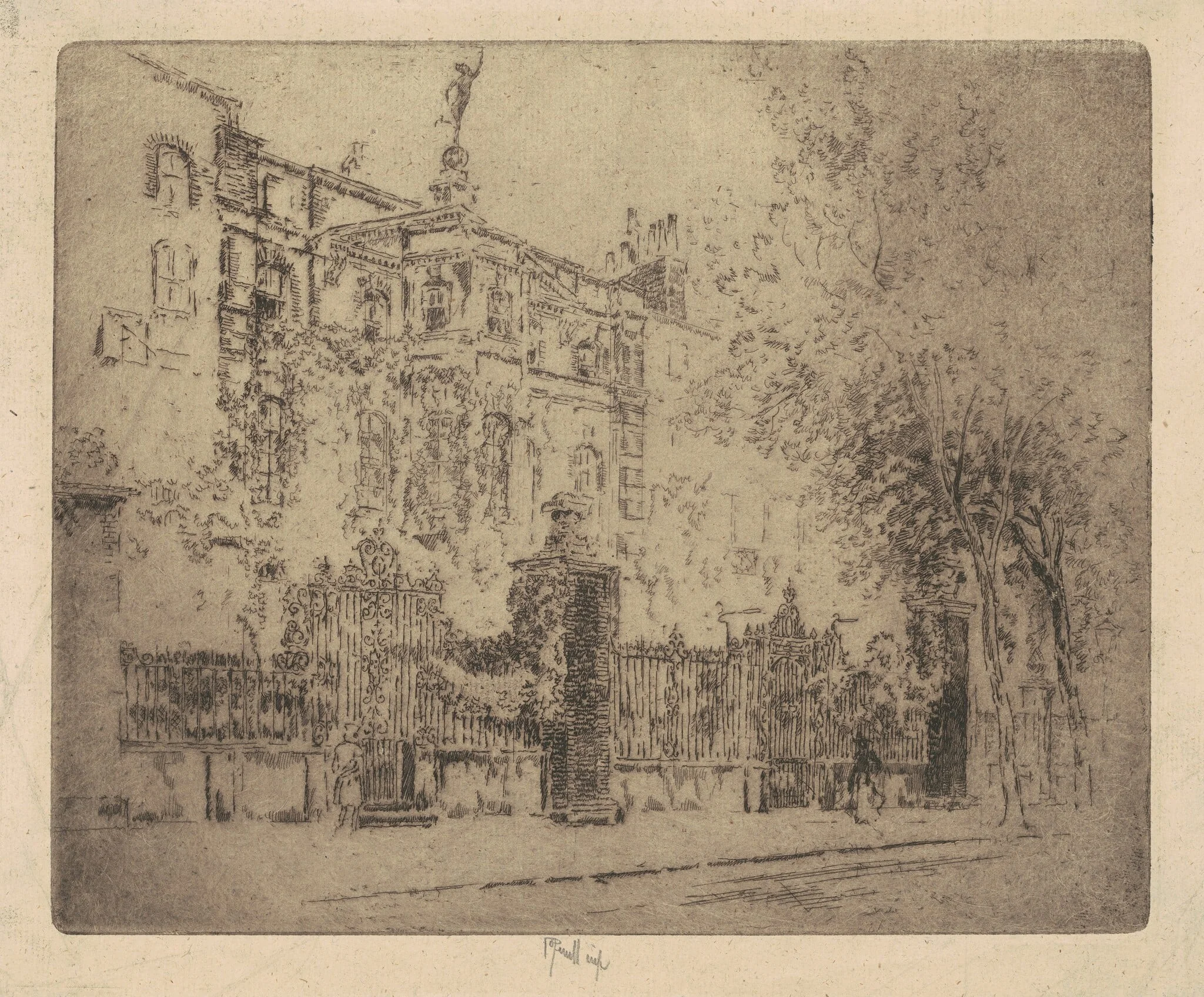 Rossetti's House, detail