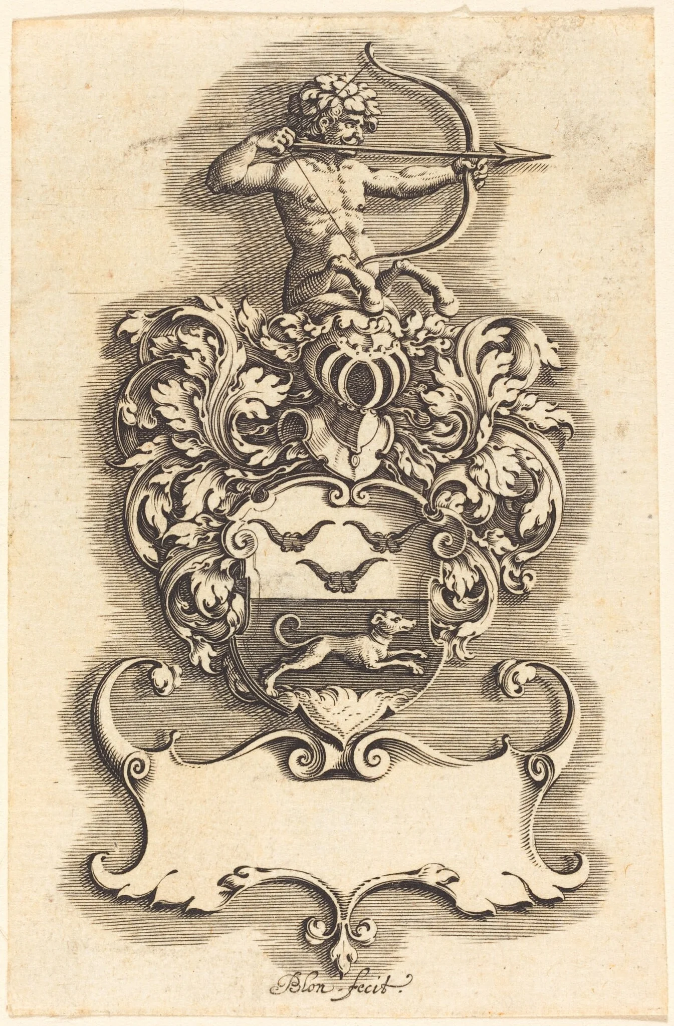 Crest, detail