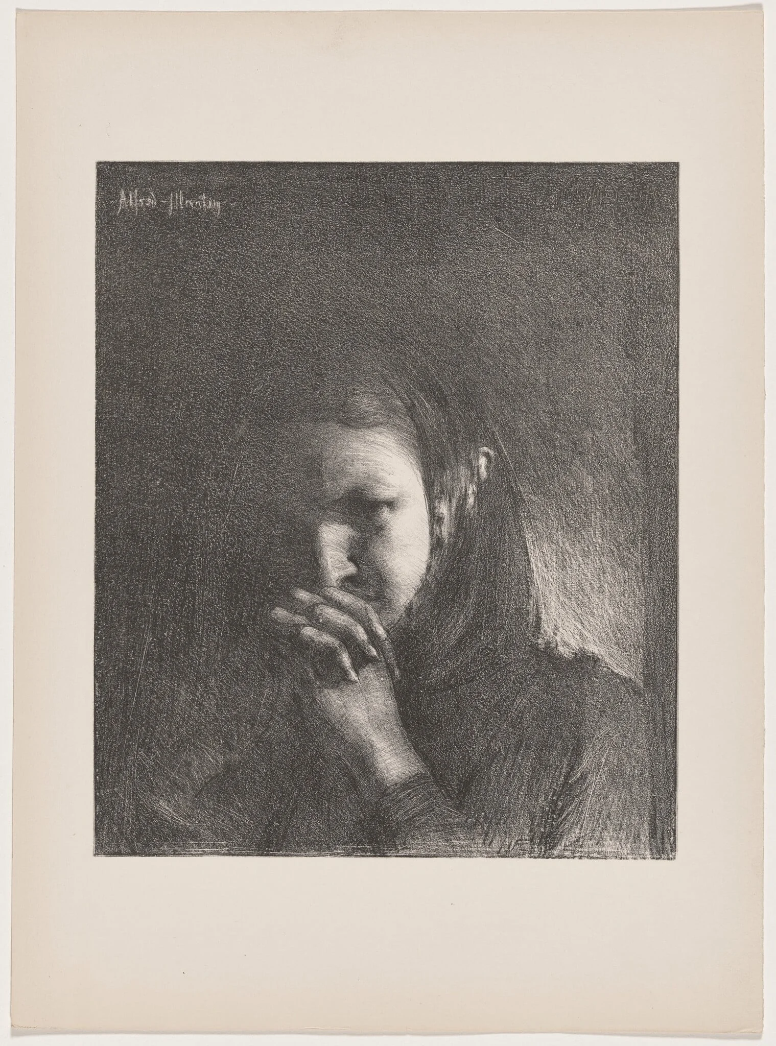 Mélancolie (Melancholy), detail