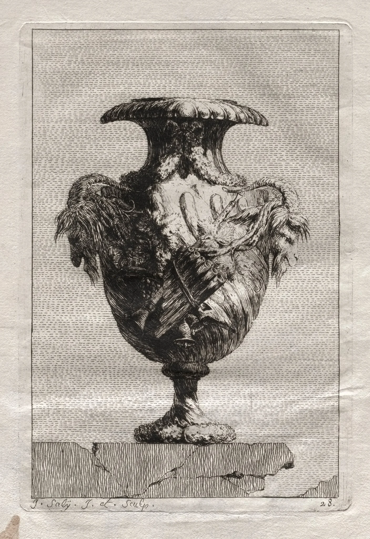Suite of Vases: Plate 28, detail