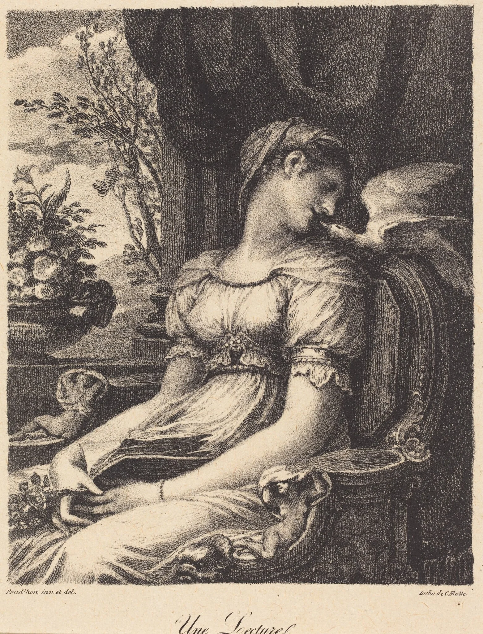 Une Lecture (A Lecture), detail