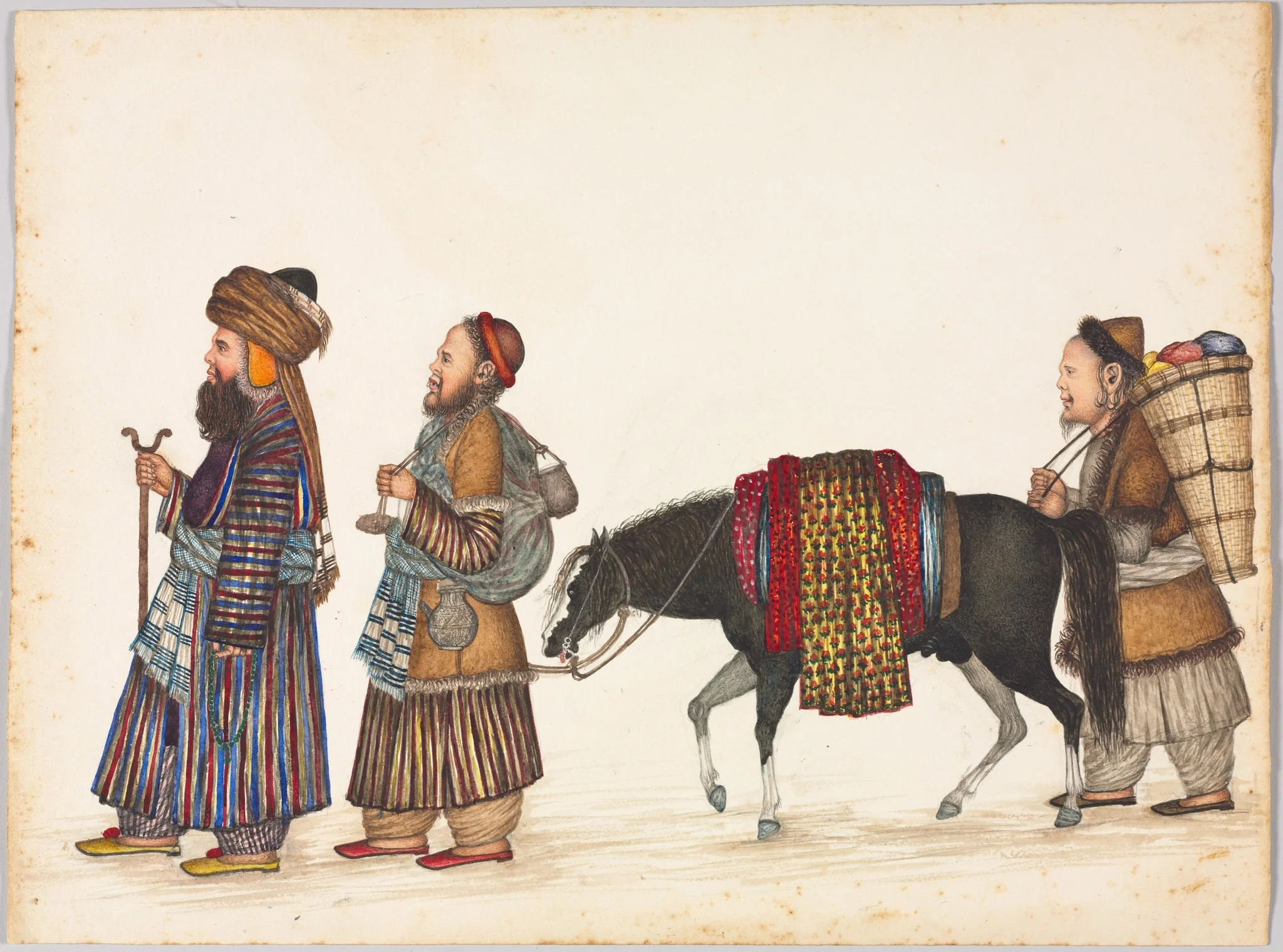 A Family of Tartars, detail