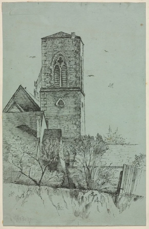 Tower of the Chimes, Old Trinity, Cleveland, detail