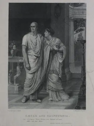 H Beard Print Collection, by Frank Dicksee, 1876