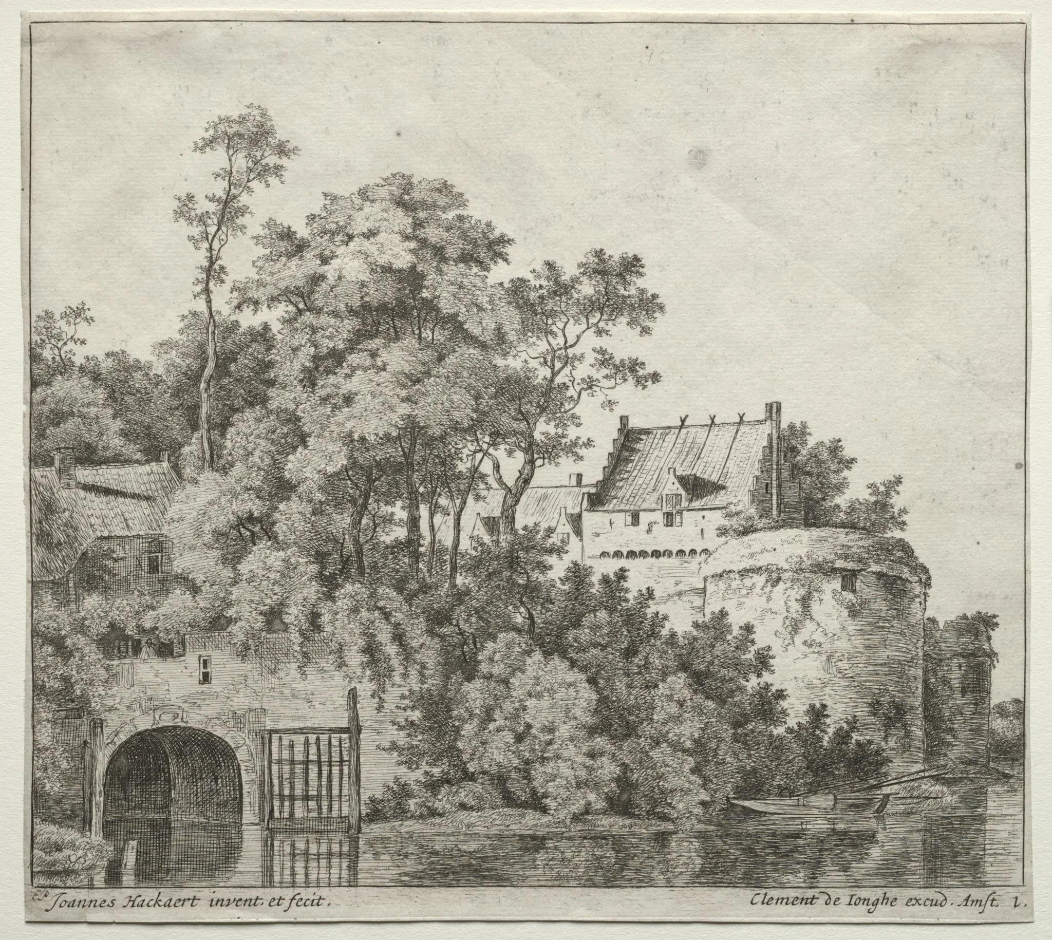 Bourges: The Gate to the City of Gorcum, detail