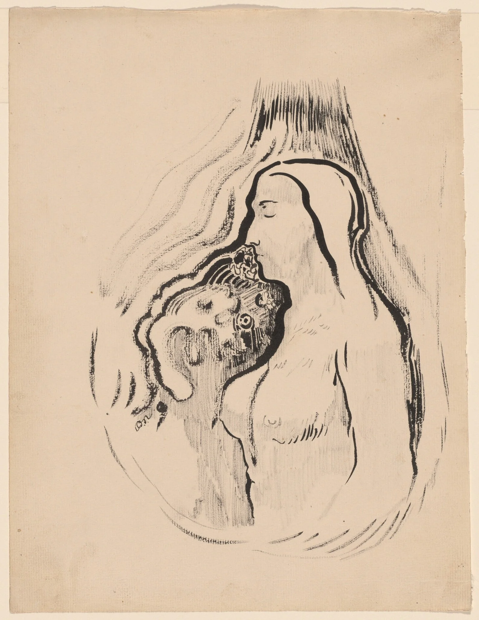 The Shadow (L'Ombre), detail