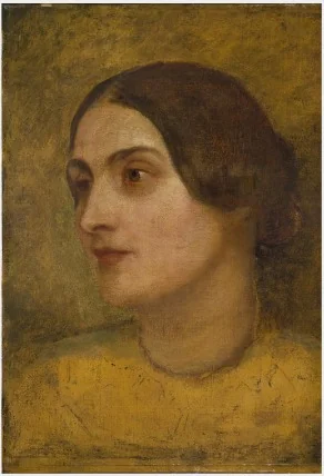 Portrait of Mrs Caroline Norton (née Sheridan), (1808-1877), Poet, detail