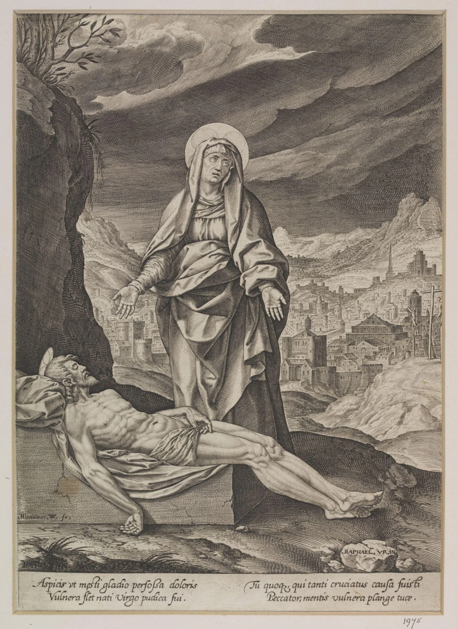 La Vierge au Bras Couvert, detail