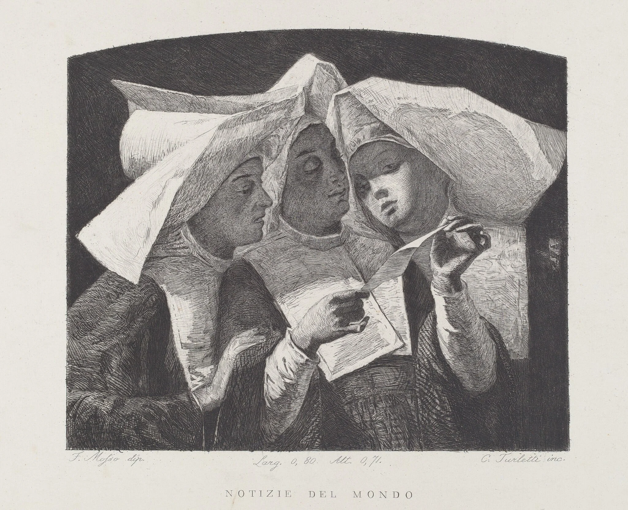Notizie del mondo [News of the World], detail