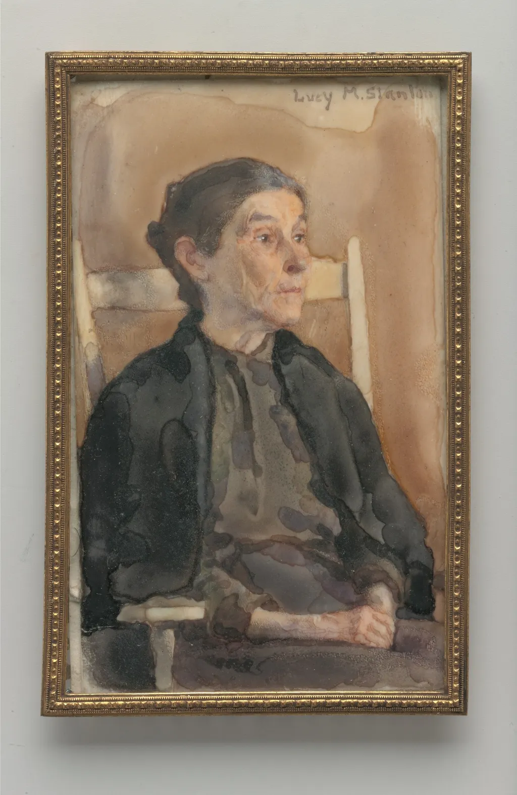 A North Carolina Mountain Woman, by Lucy May Stanton, unspecified, 1916