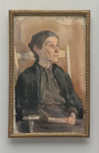 A North Carolina Mountain Woman, by Lucy May Stanton, unspecified, 1916