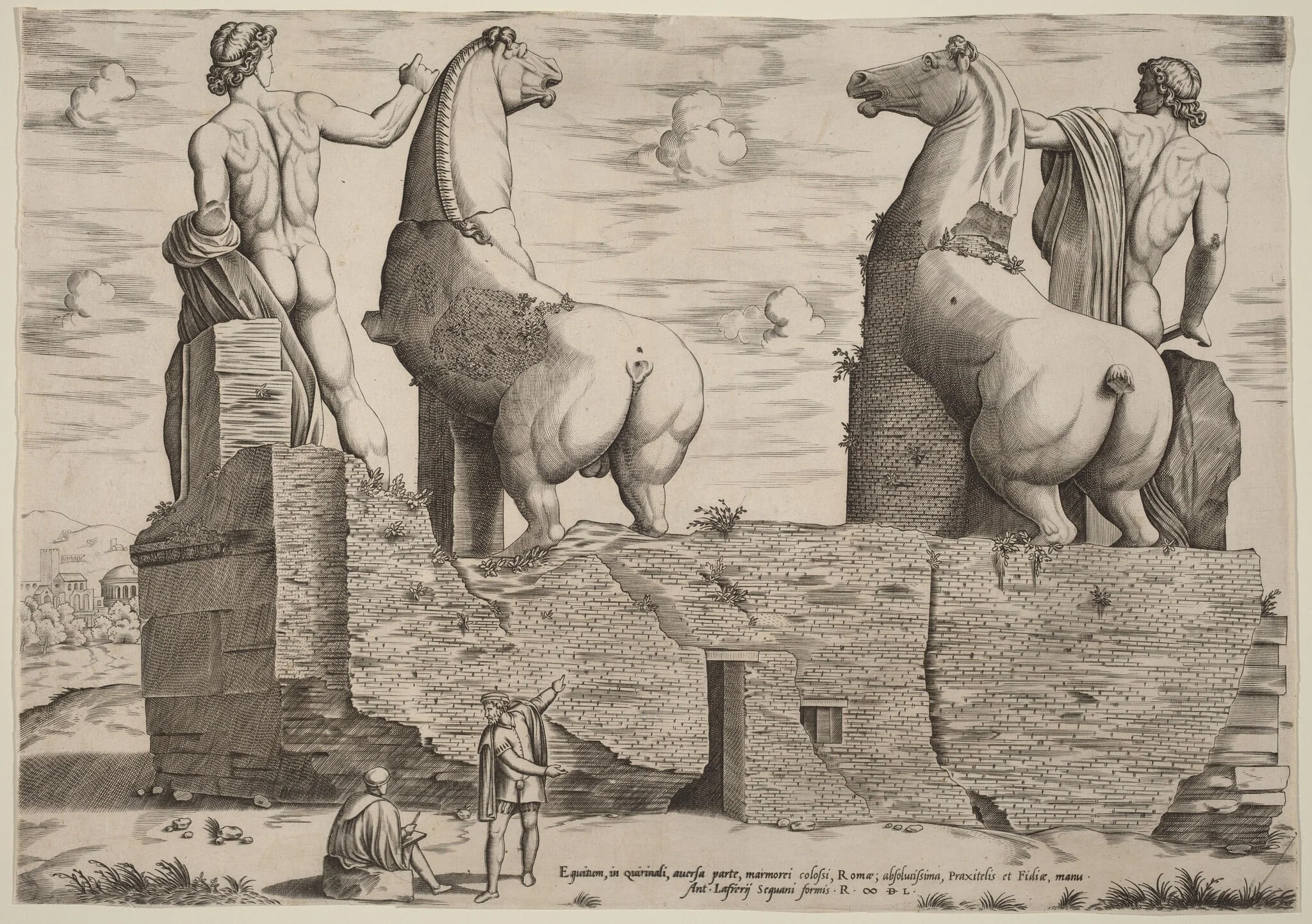 Equitum, in Quirinali, aversa parte, detail