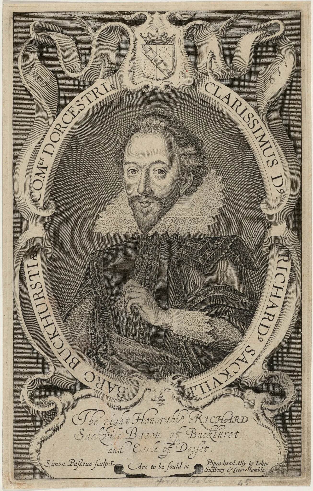 Richard Sackville, Third Earl of Dorset, detail
