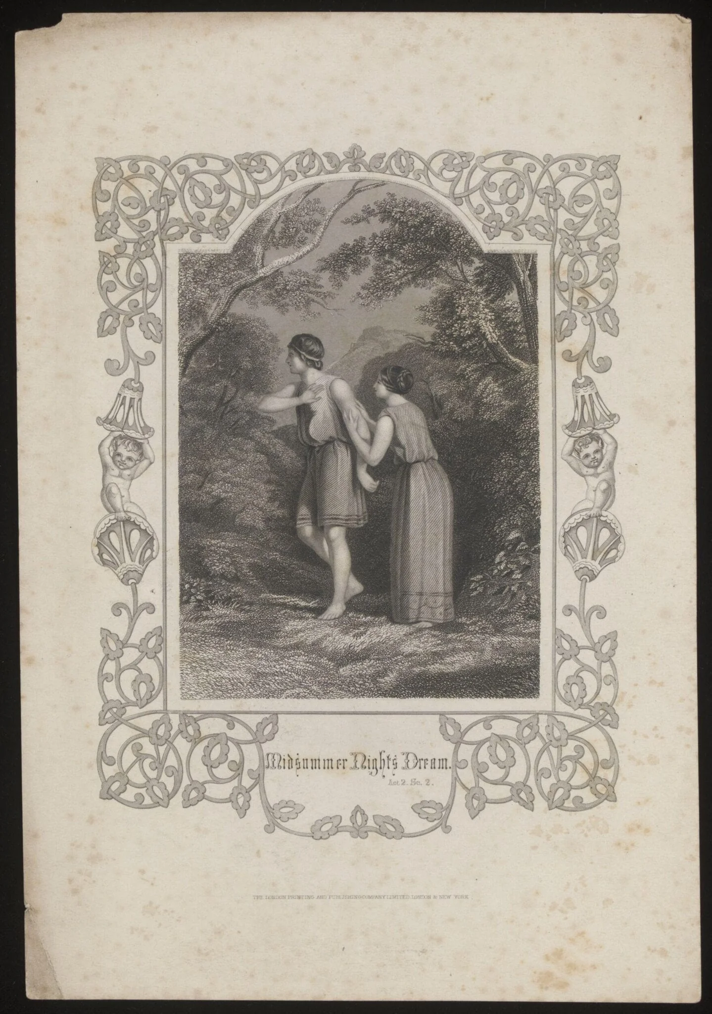 H Beard Print Collection, detail