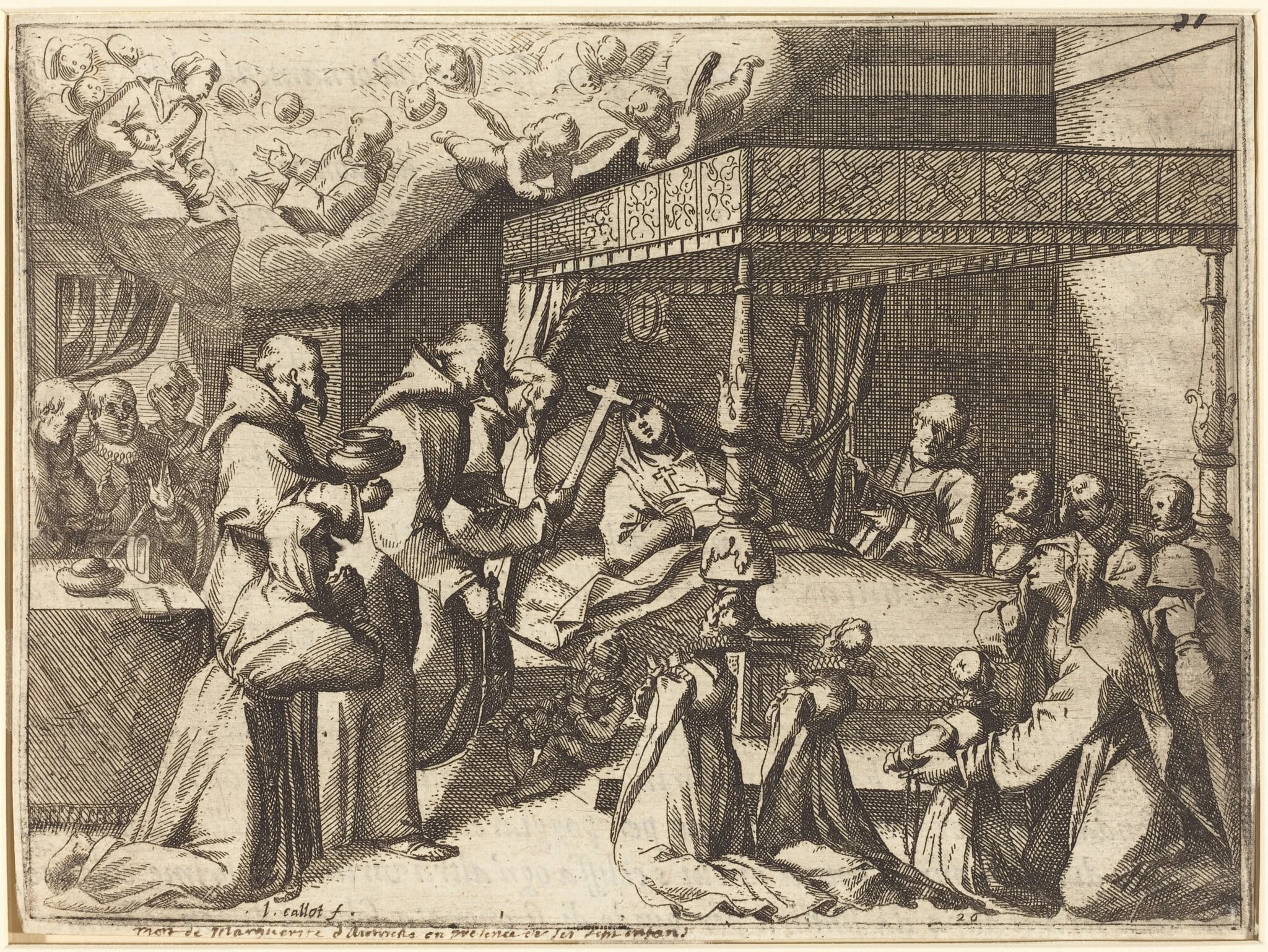 Death of the Queen, detail
