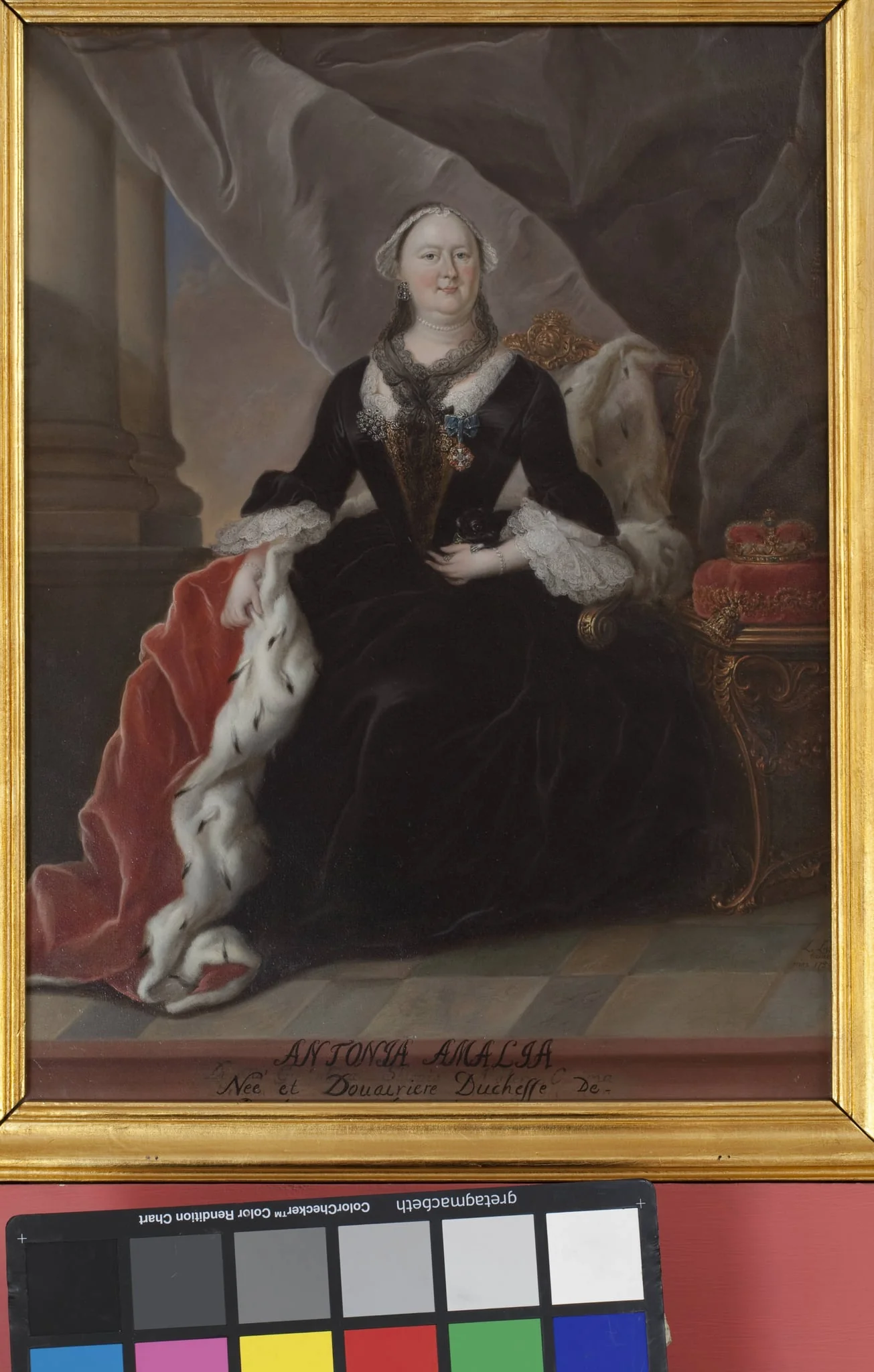 Antonia Amalia. Duchess of Brunswick and Lüneburg. Born 22 April 1696, detail