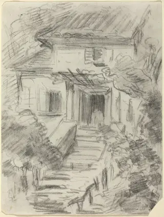 Music Title, by Célestin Nanteuil, graphite, 1843