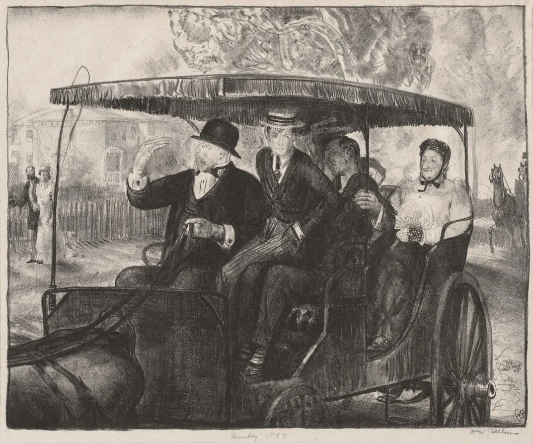 Sunday 1897, detail