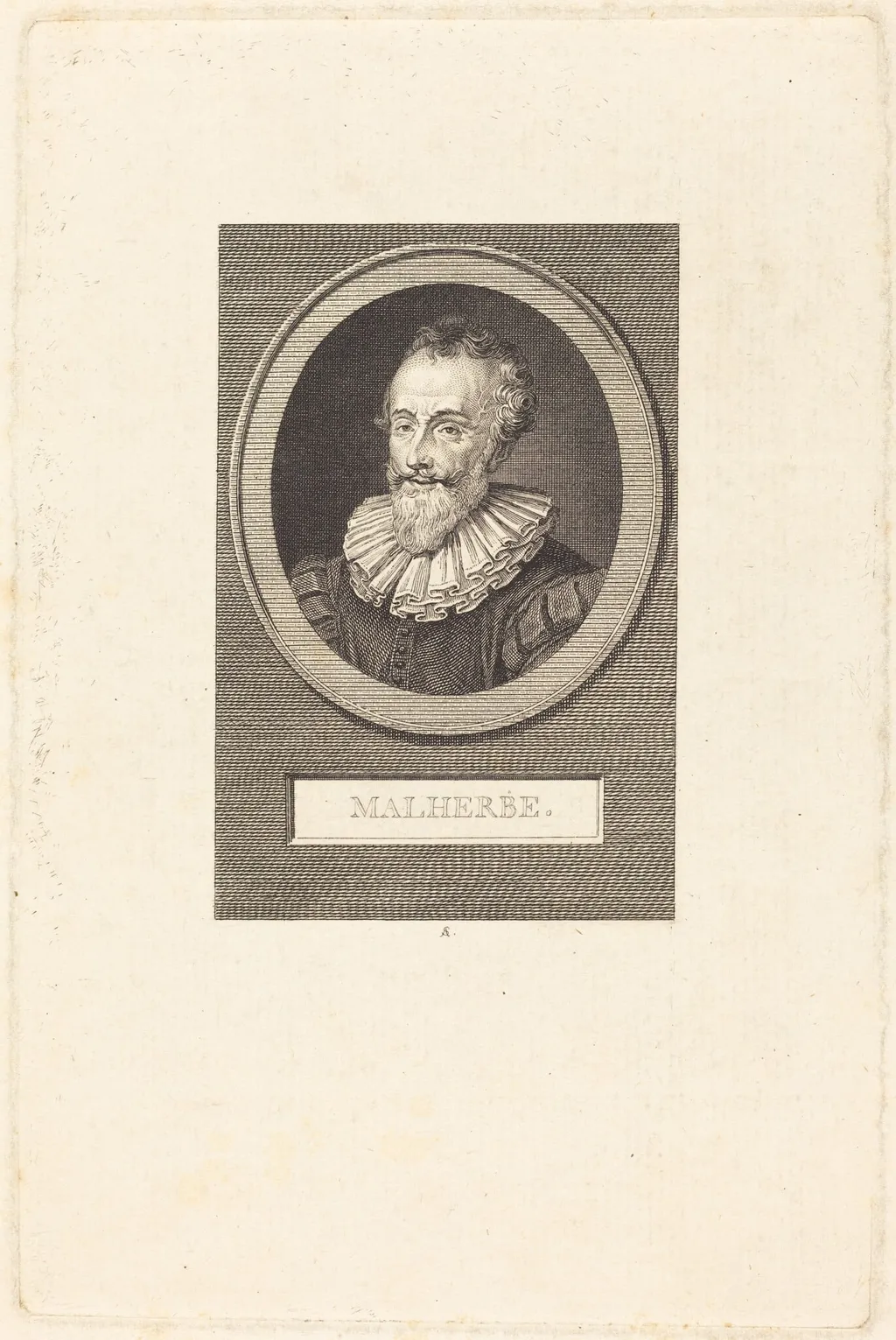 Francois de Malherbe, by Augustin de Saint-Aubin, ink, 1805