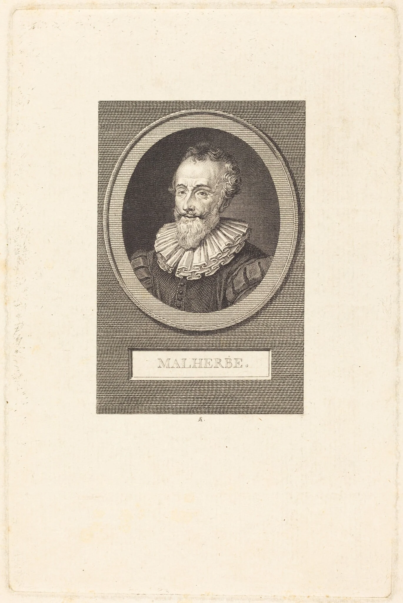 Francois de Malherbe, detail