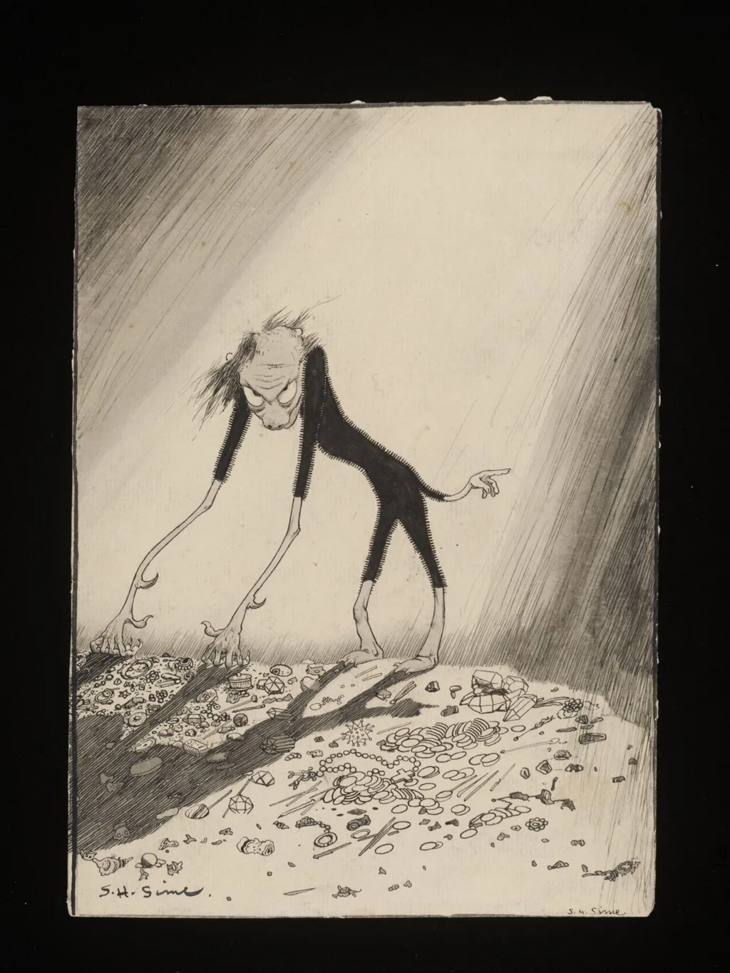 The Snide, by Sidney H. Sime, 1923