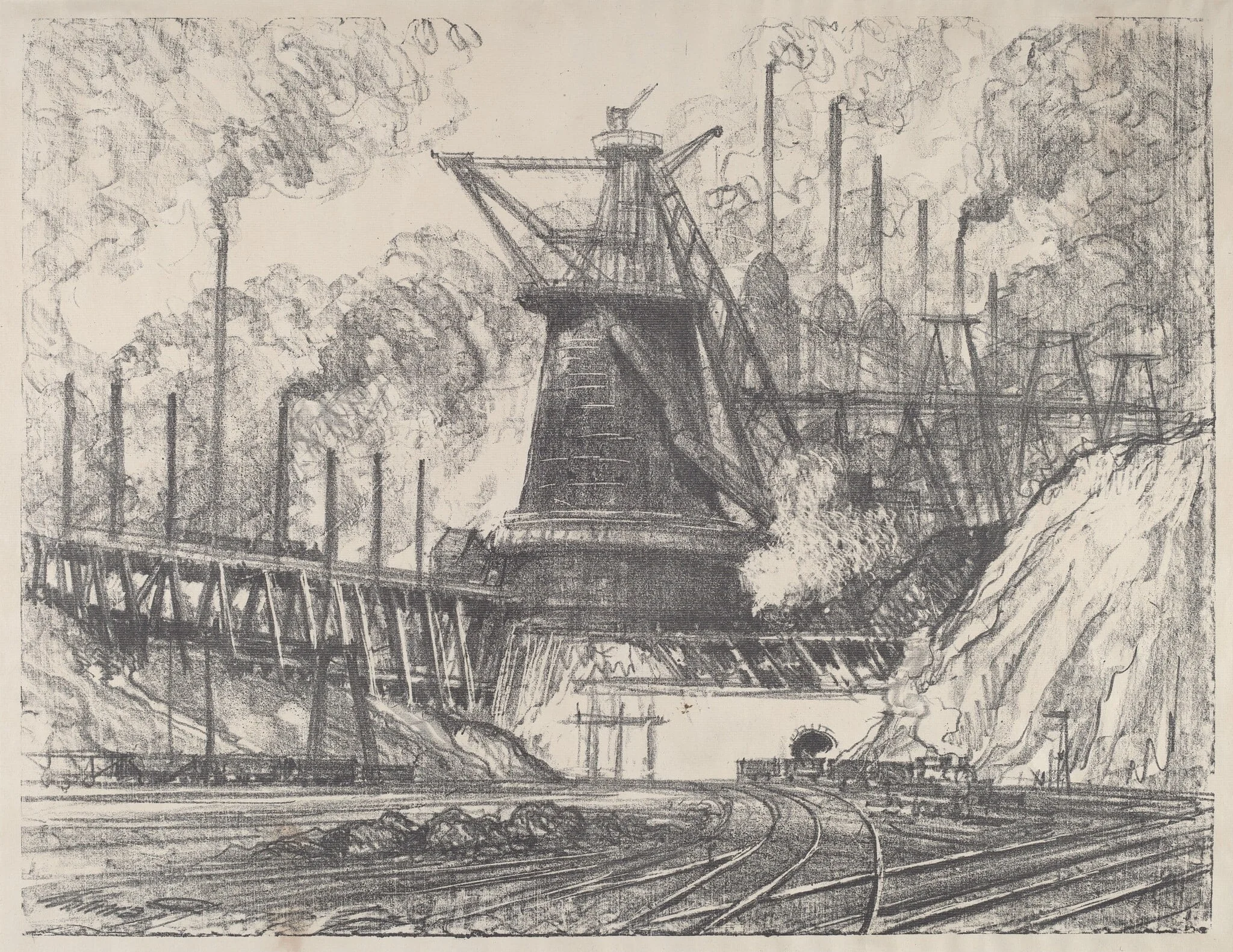 The Big Mill, Gary, Indiana, detail