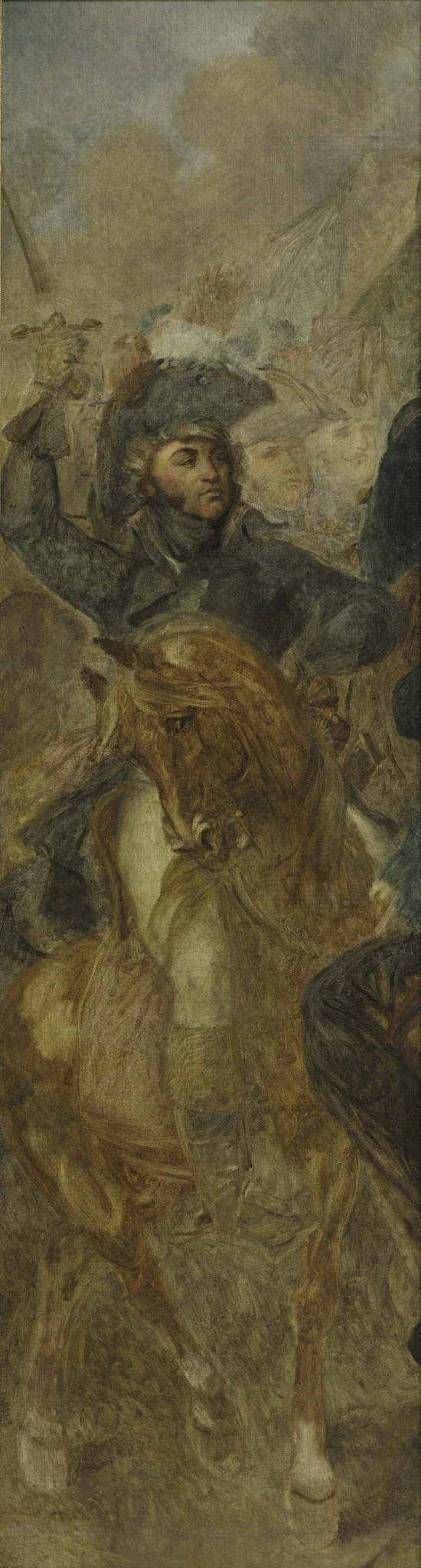 General Jean-Baptiste Kléber (Sketch for "The Battle of the Pyramids"), detail