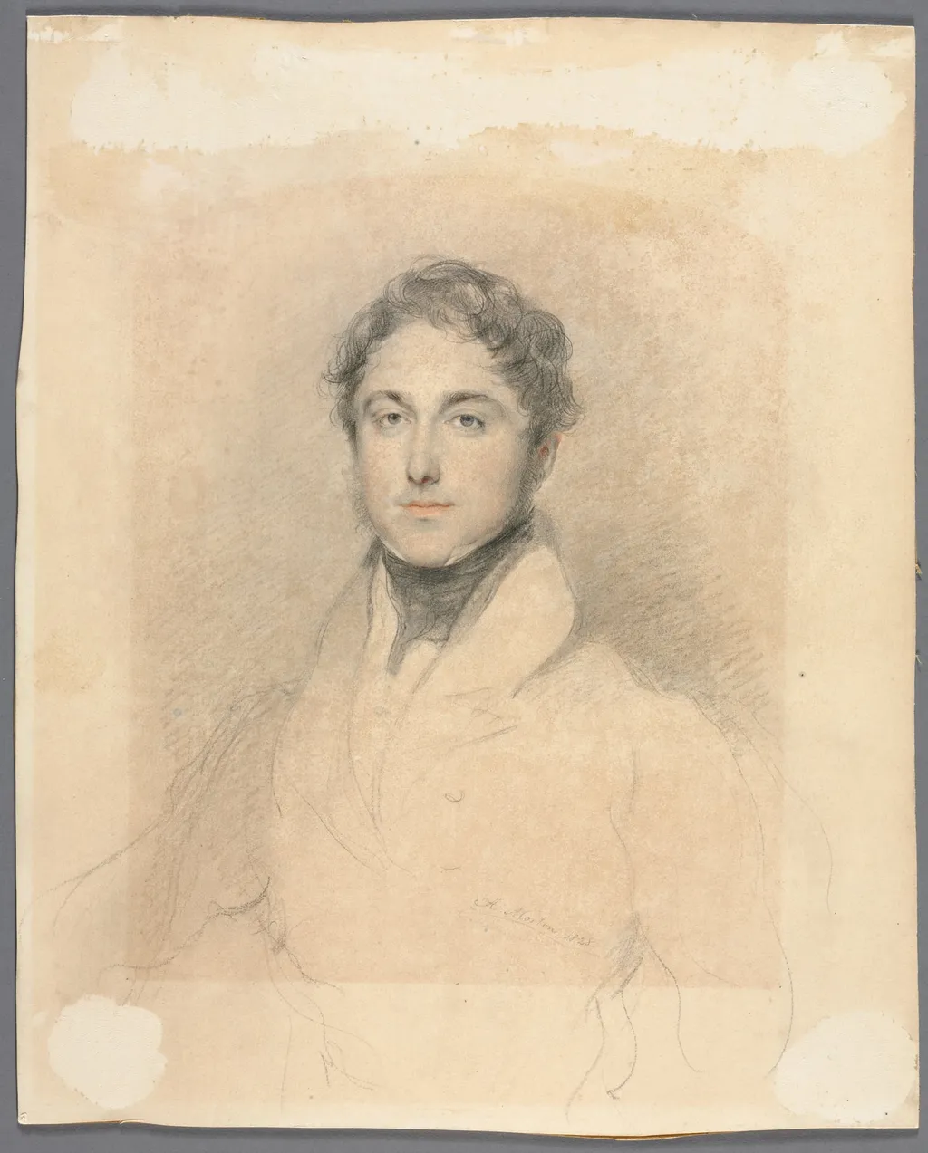 Portrait of a Man, by Andrew Morton, 1828