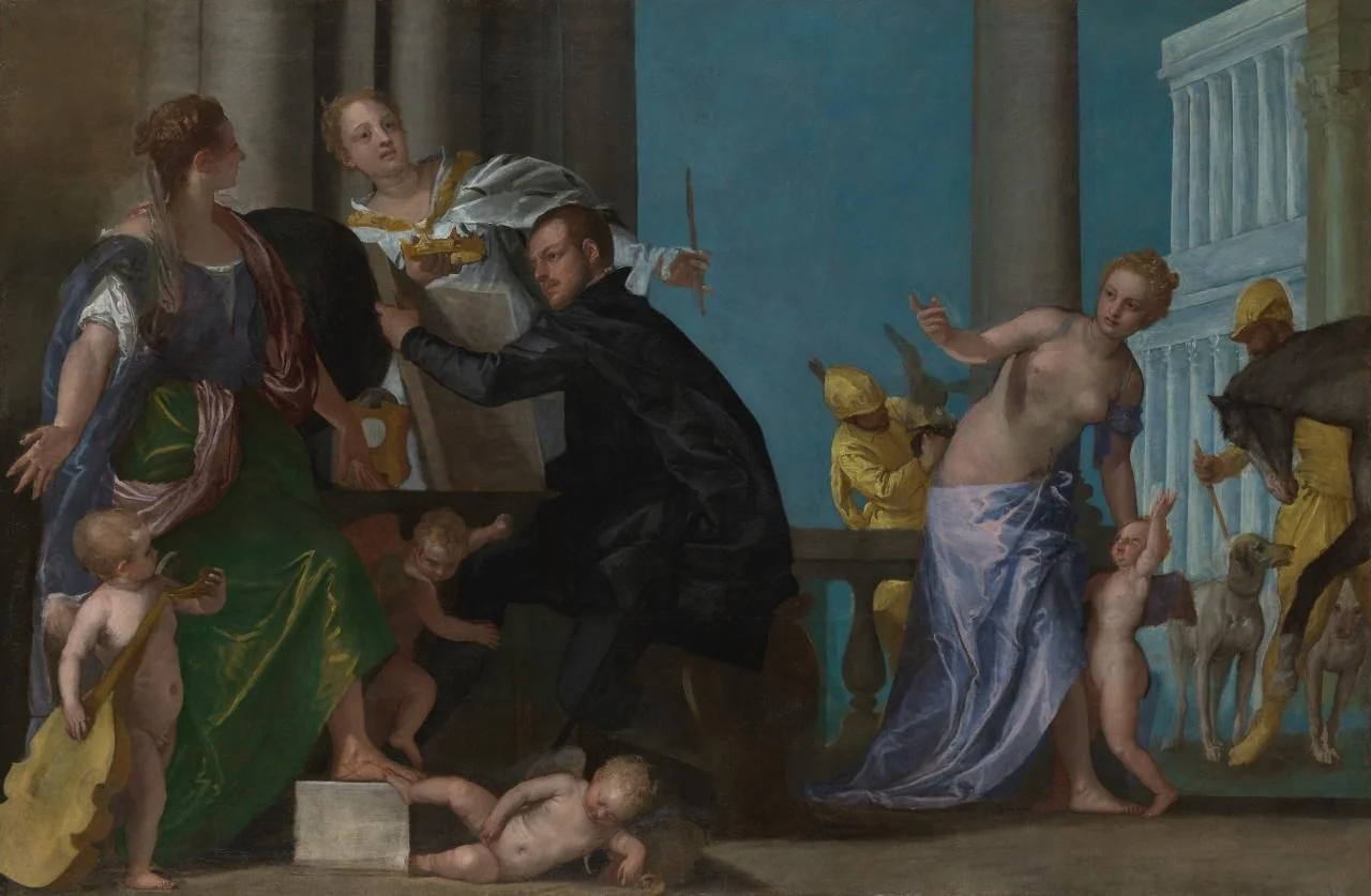 Nobleman between Active and Contemplative life, detail