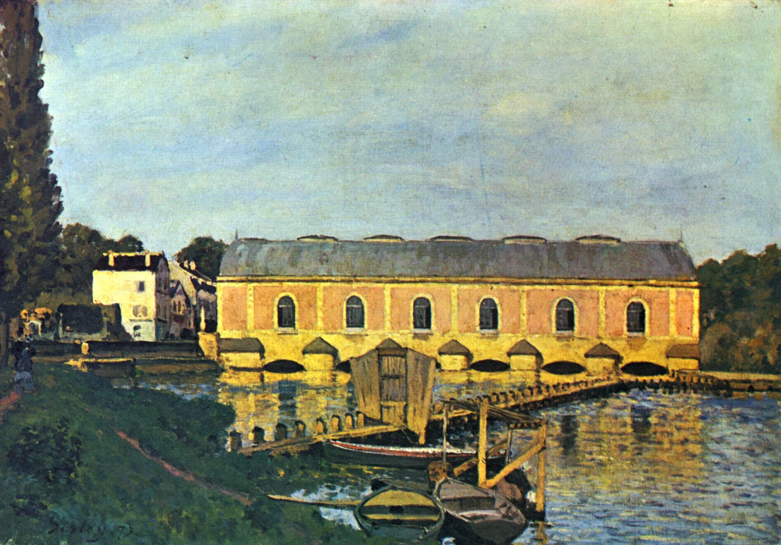 La Machine de Marly, detail