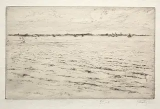 L. Th. de la Ris vue de la Pallice, by Gustave Leheutre, 1904