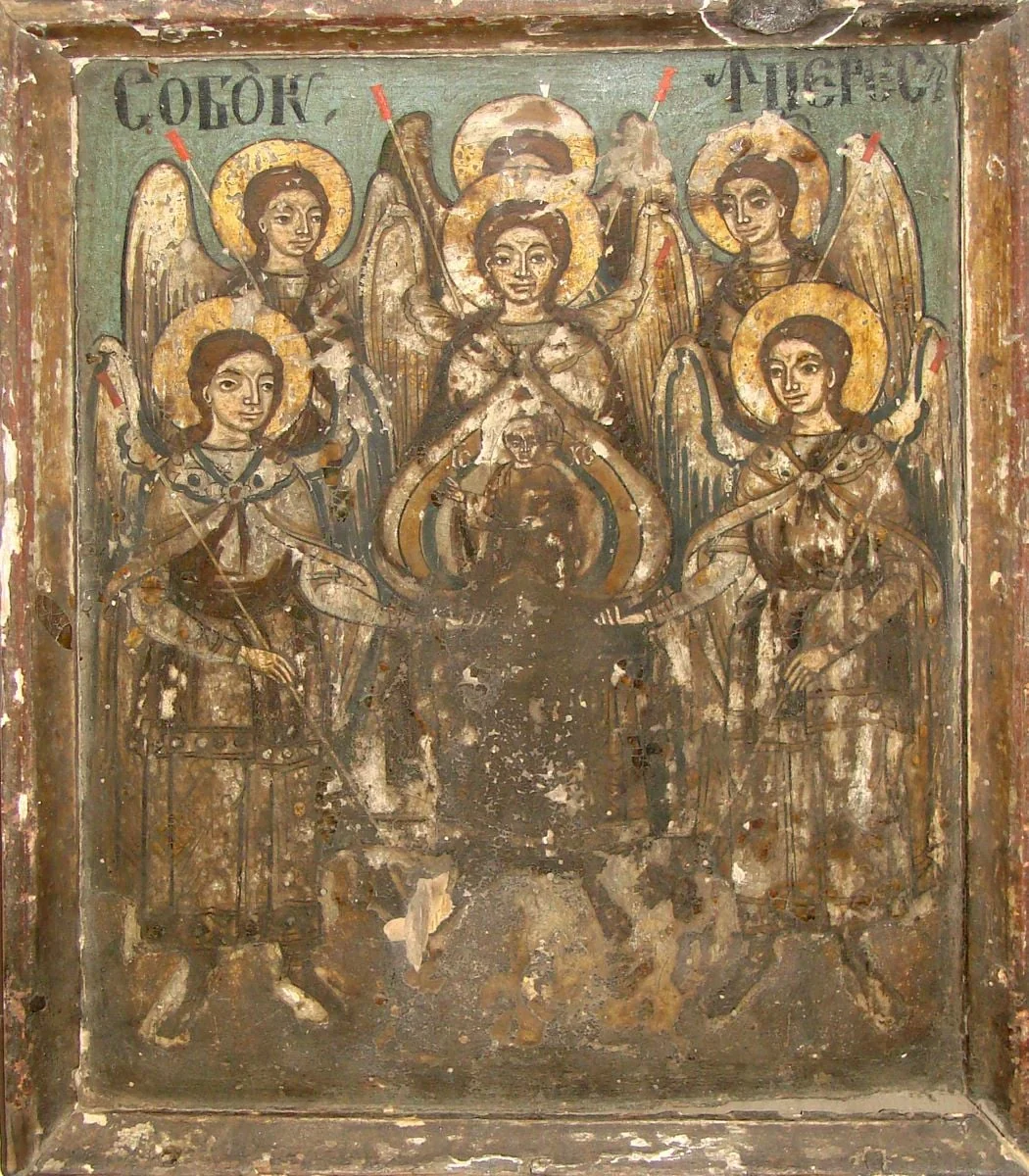 Soborul Arhanghelilor, detail